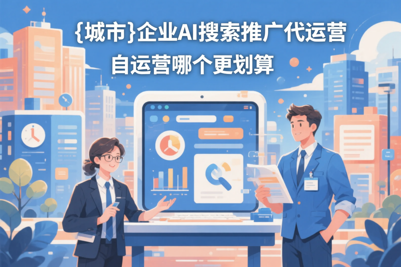 嘉兴企业AI搜索推广代运营和自运营哪个更划算
