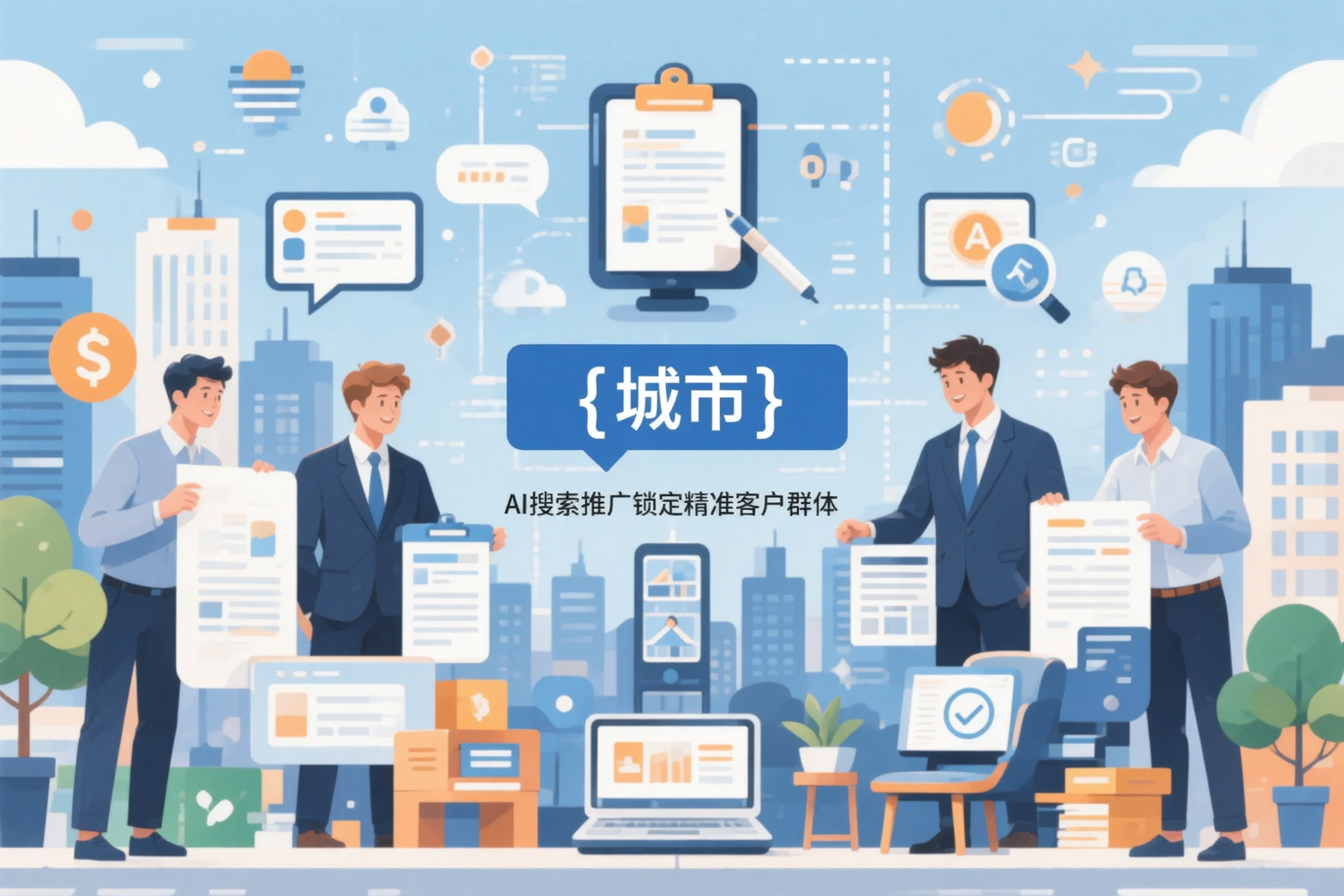 嘉兴公司如何用AI搜索推广锁定精准客户群体