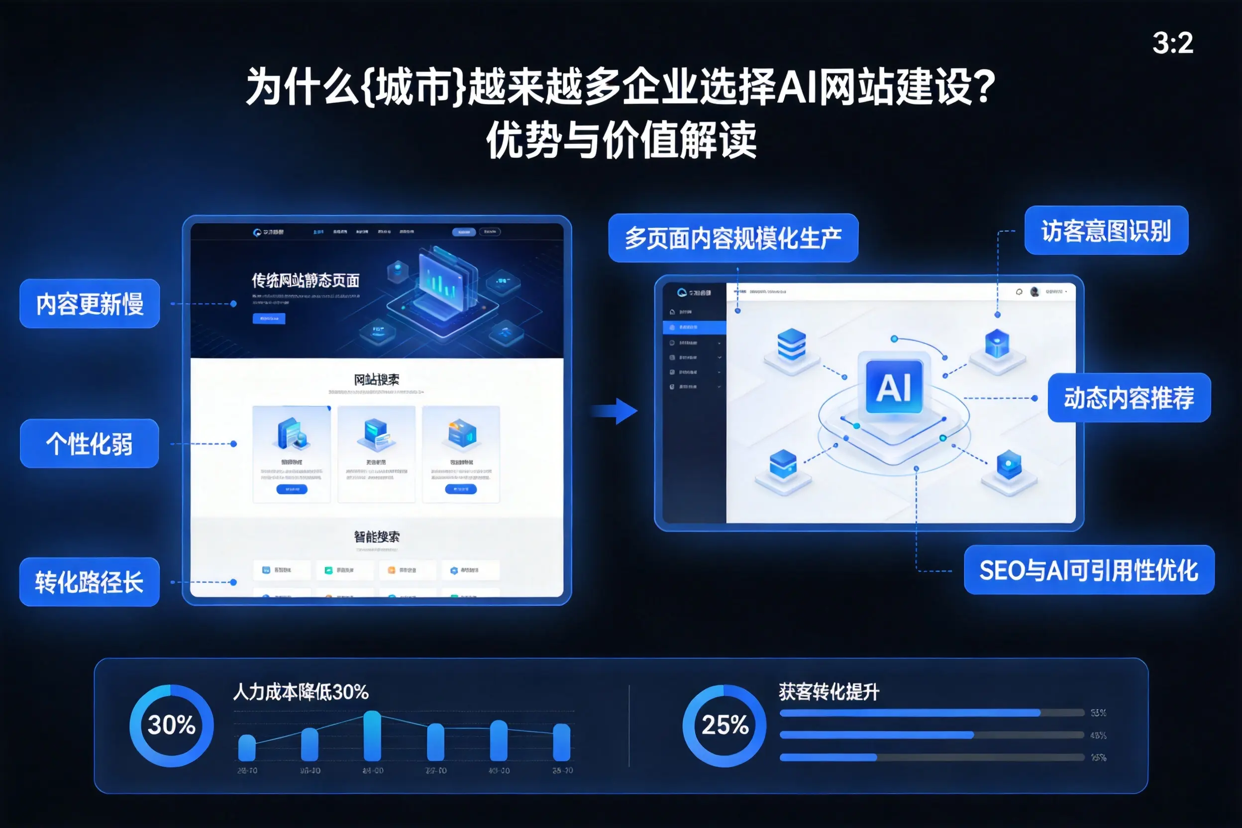为什么嘉兴越来越多企业选择AI网站建设?优势与价值解读