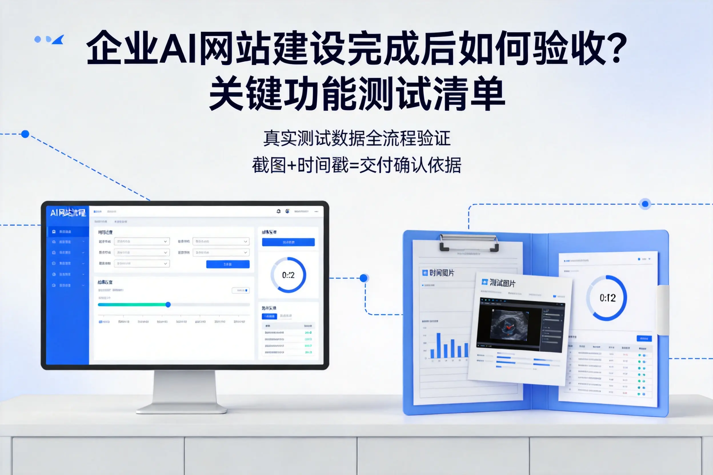 嘉兴企业AI网站建设完成后如何验收？关键功能测试清单