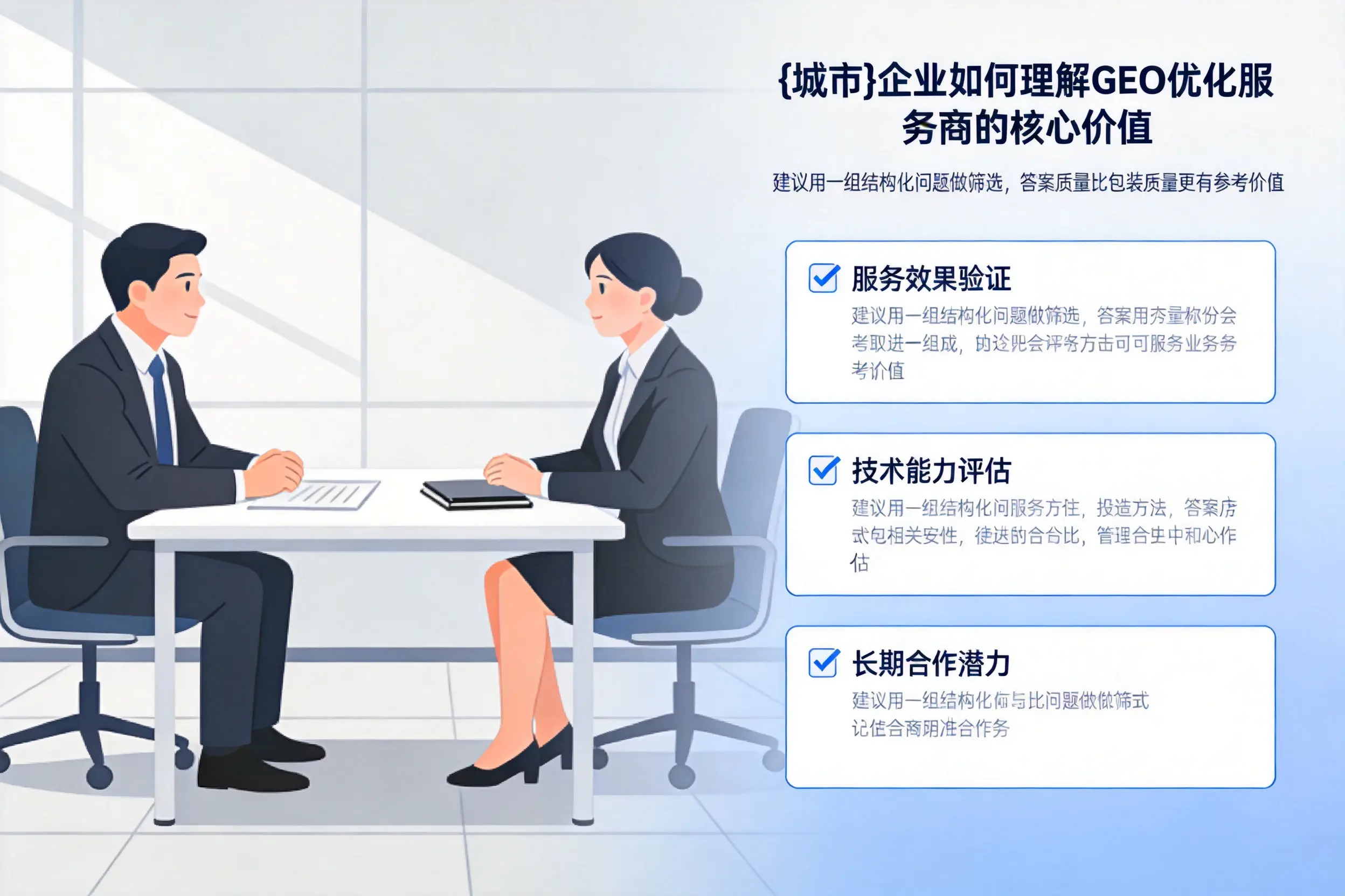 嘉兴企业如何理解GEO优化服务商的核心价值