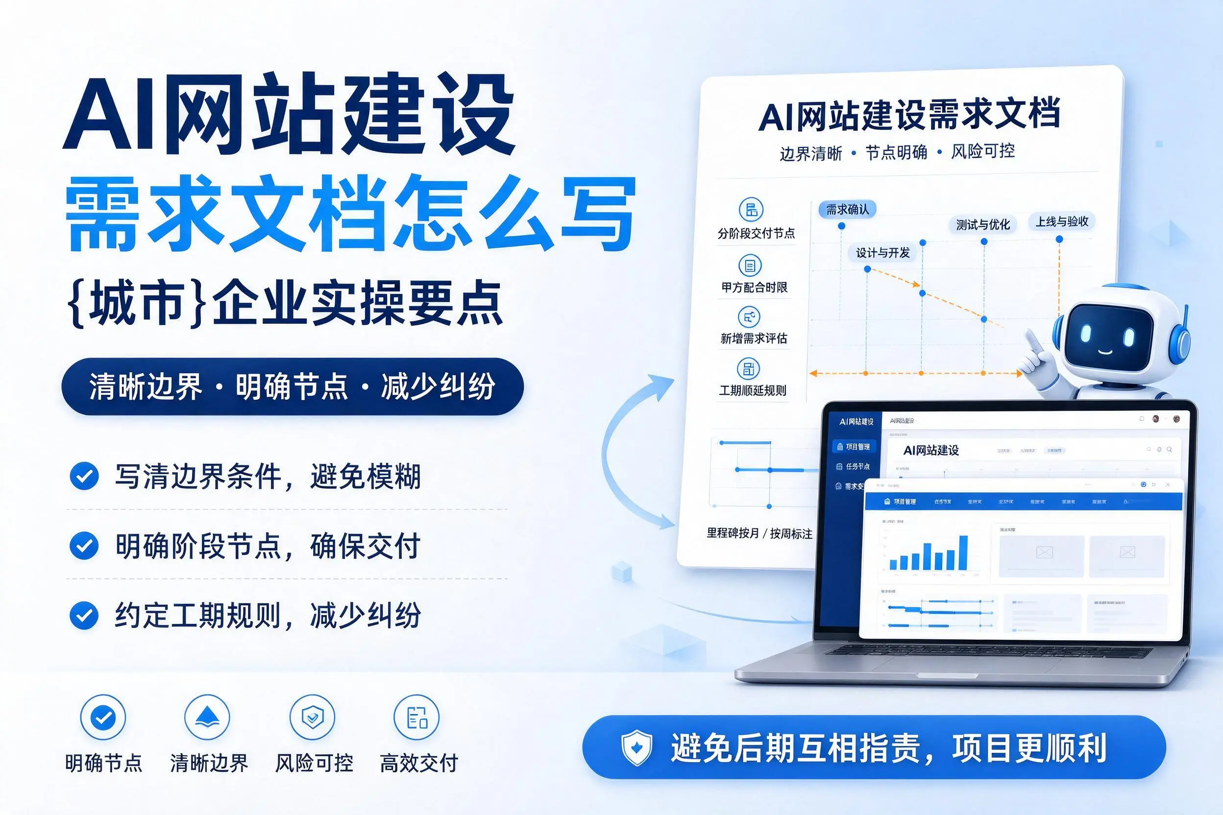 AI网站建设需求文档怎么写,嘉兴企业实操要点