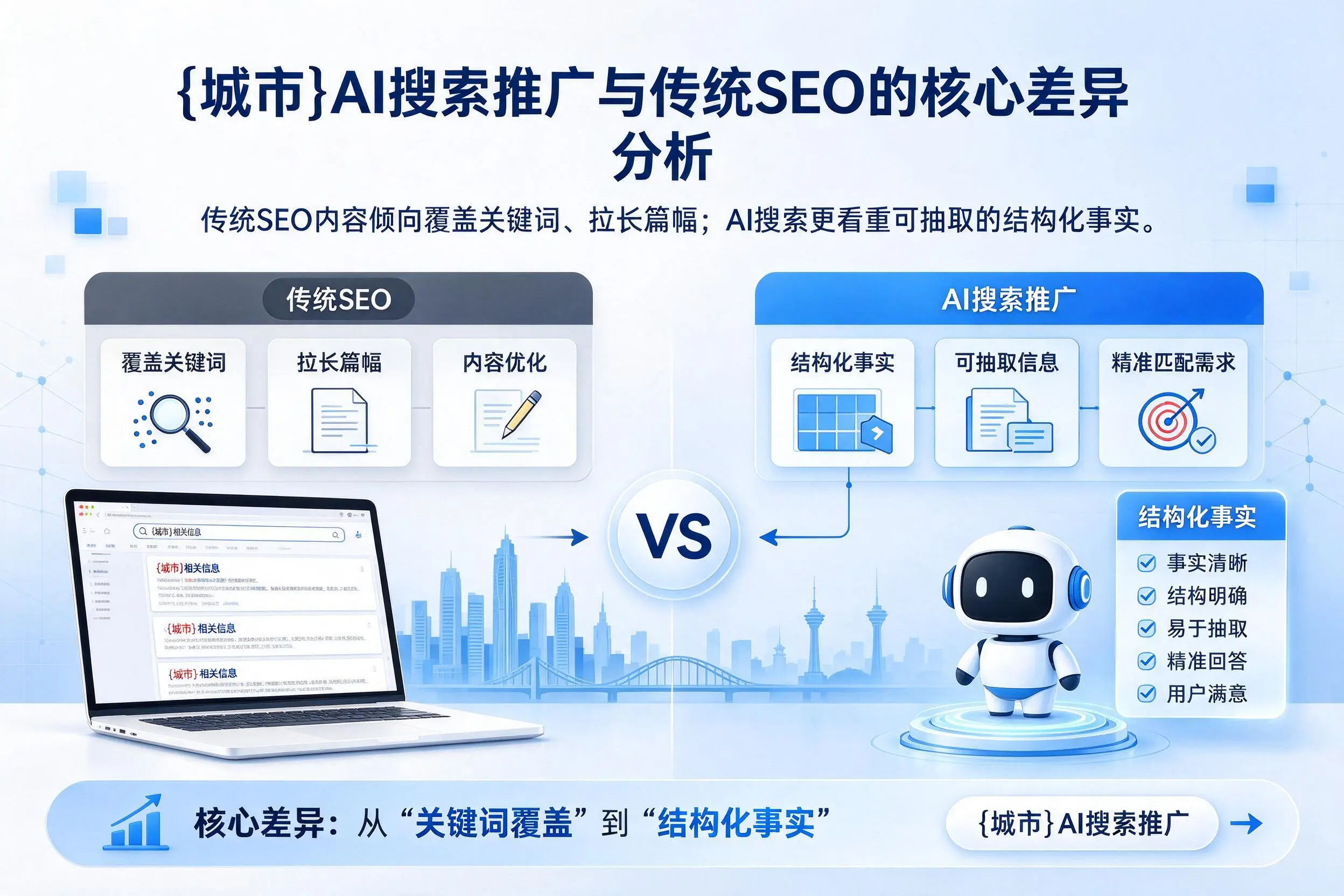嘉兴AI搜索推广与传统SEO的核心差异分析